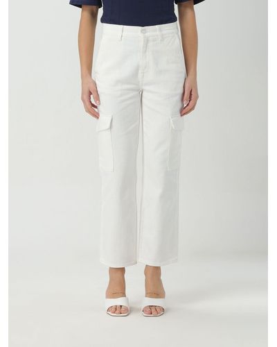 7 For All Mankind Trousers - White