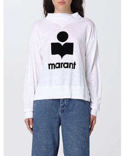 Isabel Marant Sweater With Logo - White