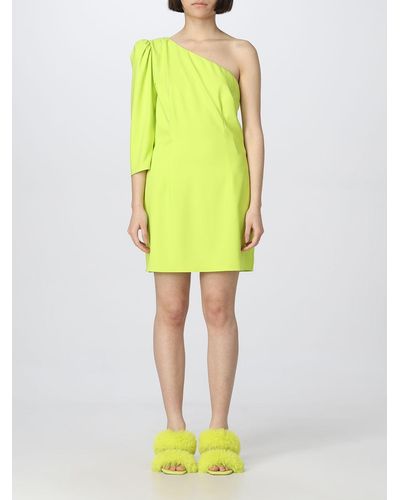DSquared² Dress In Stretch Fabric - Yellow