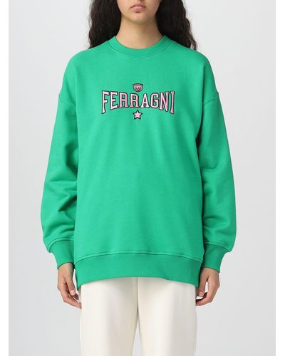 Chiara Ferragni Sweatshirt - Green