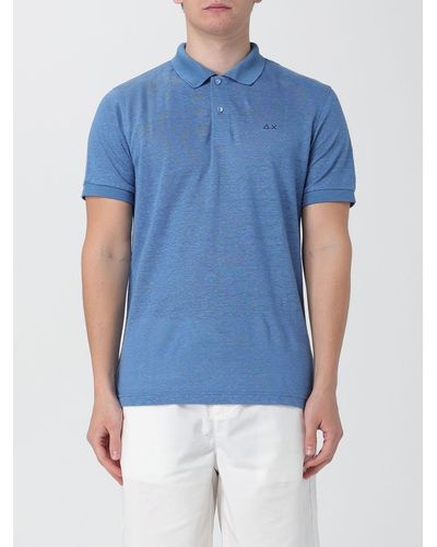 Sun 68 Polo Shirt - Blue