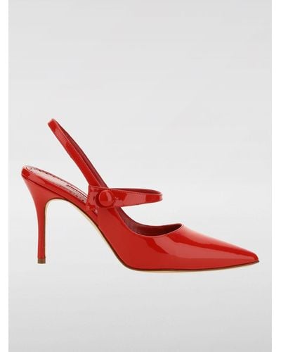 Manolo Blahnik Chaussures - Rouge