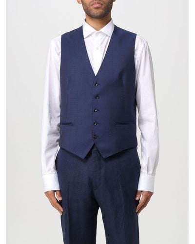Tagliatore Suit Vest - Blue