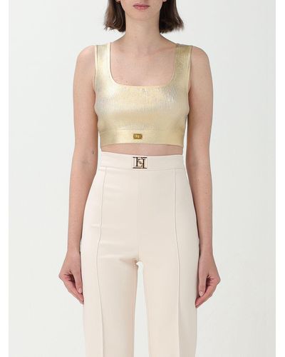 Elisabetta Franchi Top - Neutro