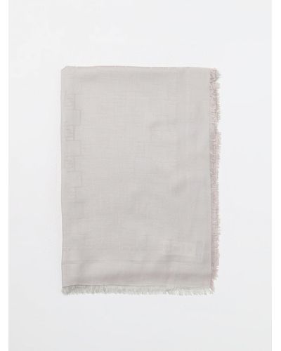 Elisabetta Franchi Scarf - White