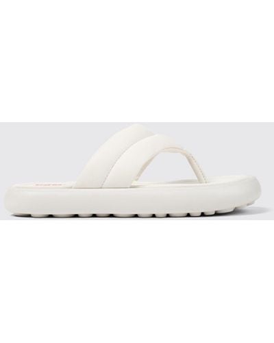 Camper Flache sandalen - Weiß