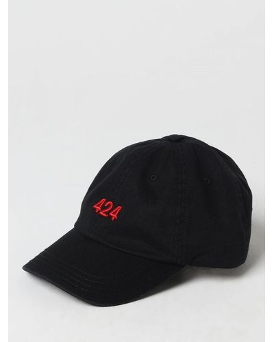 424 Cappello in cotone - Nero