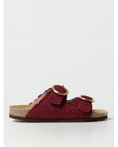 Maliparmi Flat Sandals - Red