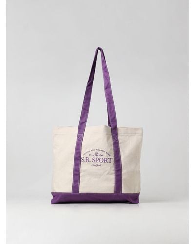 Sporty & Rich Tote Bags - Natural