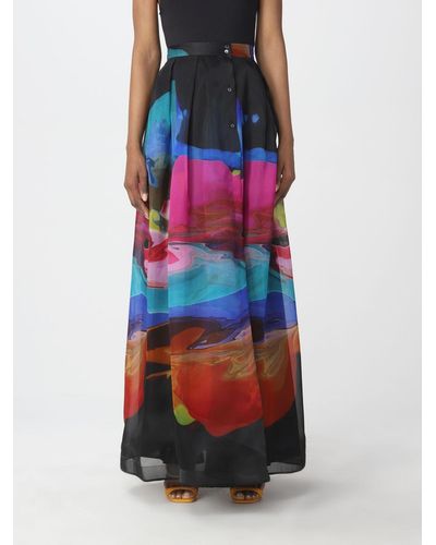 Sara Roka Skirt Woman - Multicolour