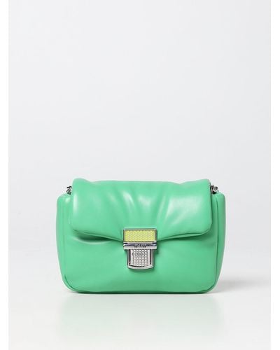 MSGM Bag In Synthetic Nappa Leather - Green