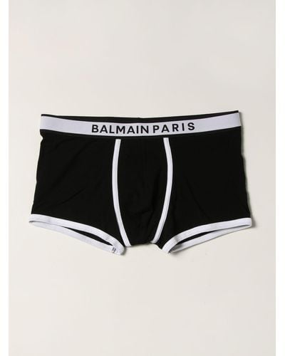 Balmain Stretch Cotton Birefs - Black