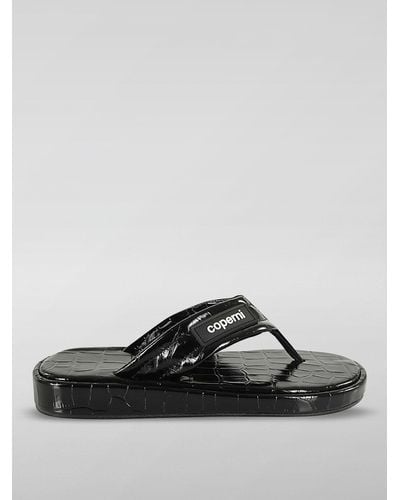 Coperni Flat Sandals - Black