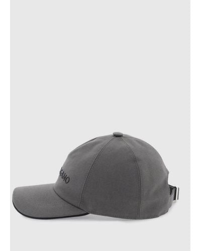 Ferragamo Hat - Grey