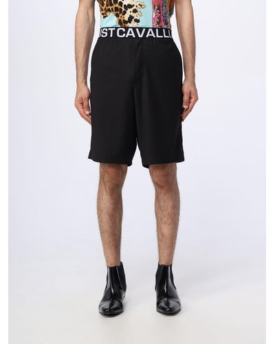 Just Cavalli Pantalones cortos - Negro