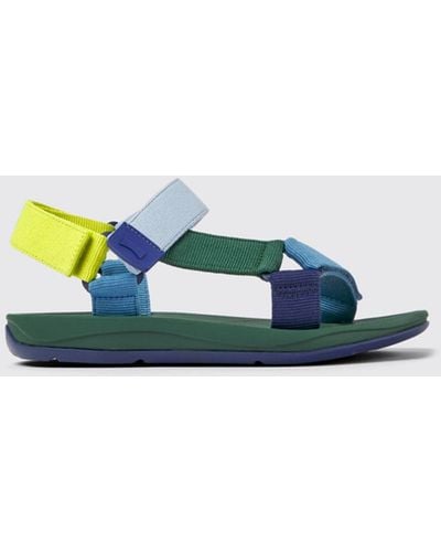 Camper Match Sandals In Recycled Pet - Blue