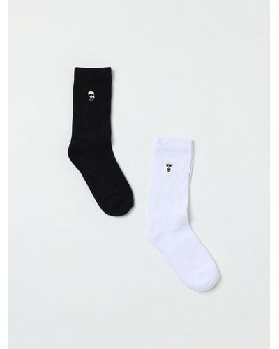 Karl Lagerfeld Socks - White