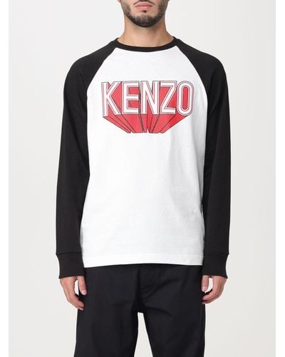 KENZO T-shirt in cotone - Bianco
