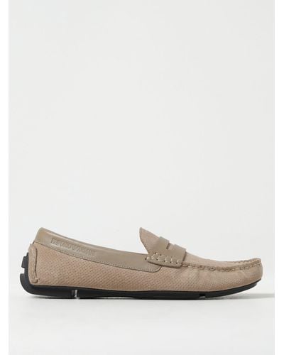 Emporio Armani Loafers - Natural