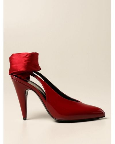 Saint Laurent Zapatos de salón - Rojo