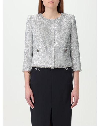 Elisabetta Franchi Jacket - Grey