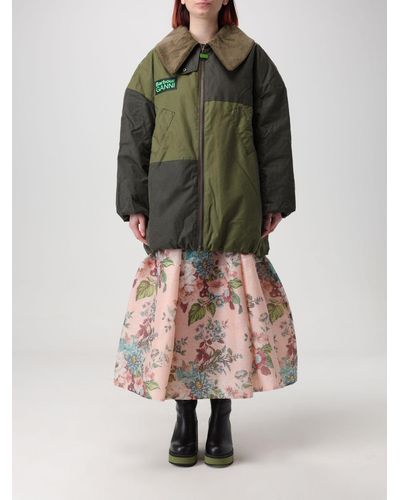 BARBOUR X GANNI Giacca donna colore - Verde