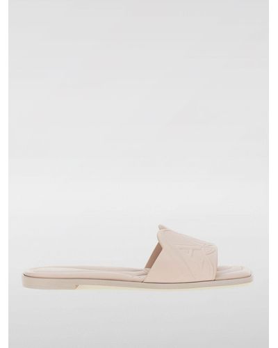 Alexander McQueen Flat Sandals - Natural