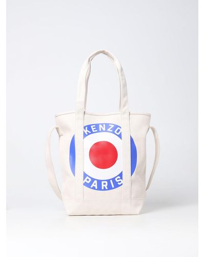 KENZO Bag In Canvas - White