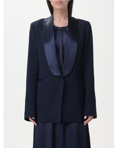 Erika Cavallini Semi Couture Veste - Bleu