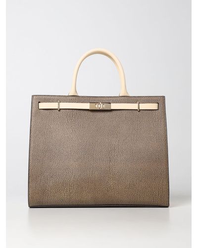 Borbonese Handbag - Natural