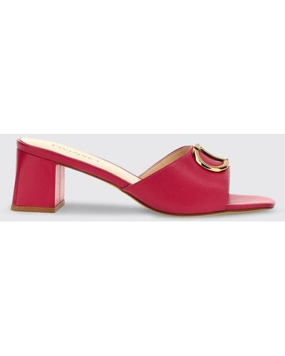 Twin Set Heeled Sandals - Red