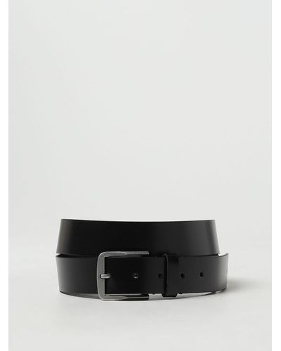 Calvin Klein Cintura in pelle - Nero