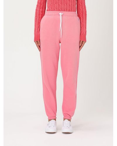 Polo Ralph Lauren Lightweight Fleece Athletic Trouser - Pink