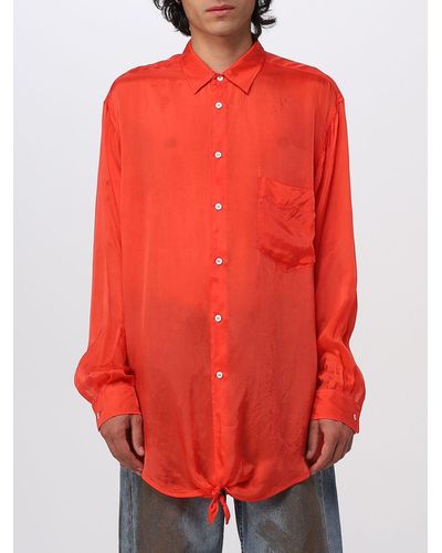 Magliano Camicia in cupro - Rosso