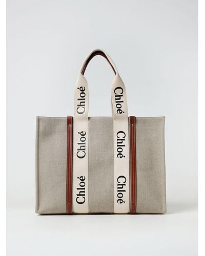 Chloé Tote Bags Chloé - Natural