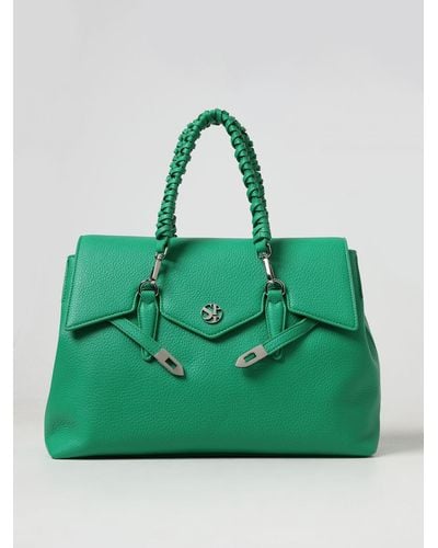 Secret Pon-pon Handbag - Green