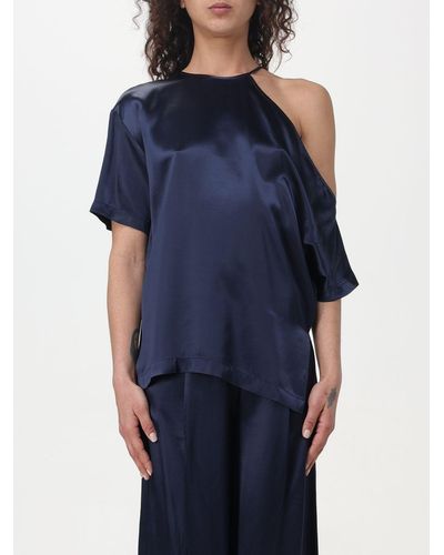 Erika Cavallini Semi Couture Jersey - Azul