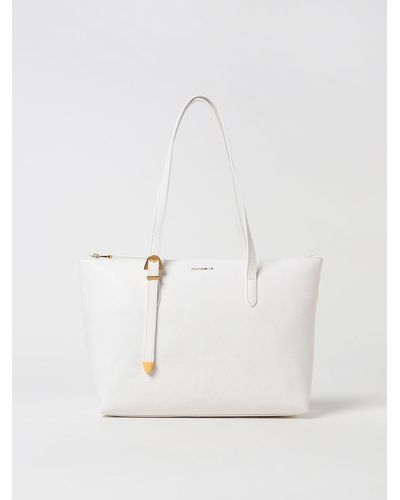 Coccinelle Tote Bags - White