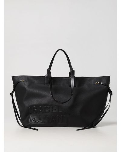 Isabel Marant Tote Bag In Synthetic Leather - Black
