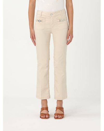 Liu Jo Trousers - Natural