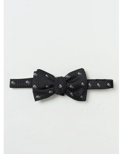 Alexander McQueen Bow Tie - Black