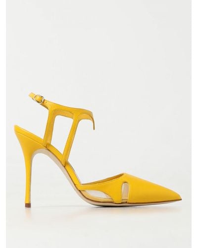 Manolo Blahnik High Heel Shoes - Yellow