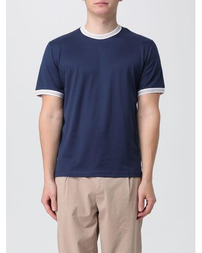 Eleventy T-shirt - Bleu