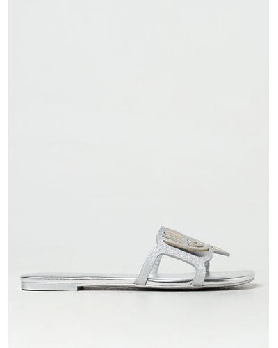 Chiara Ferragni Flat Sandals - White