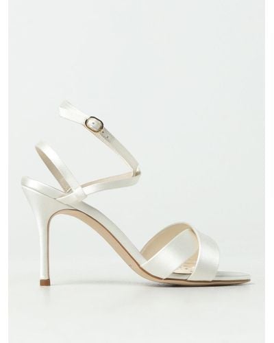 Manolo Blahnik Heeled Sandals - White