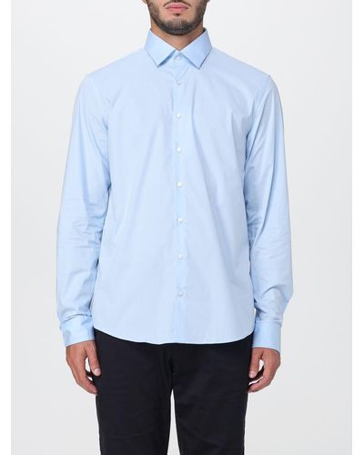 Calvin Klein Camicia in cotone - Blu