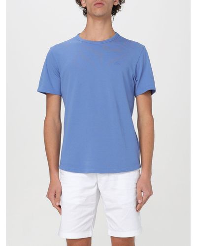 Sun 68 T-shirt in cotone - Blu