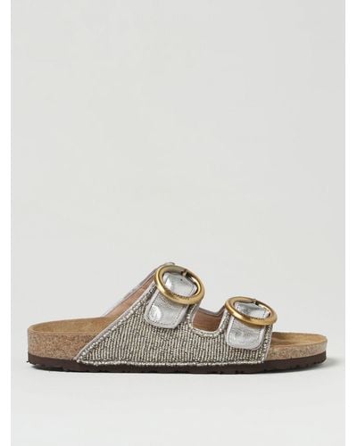 Maliparmi Flat Sandals - Metallic