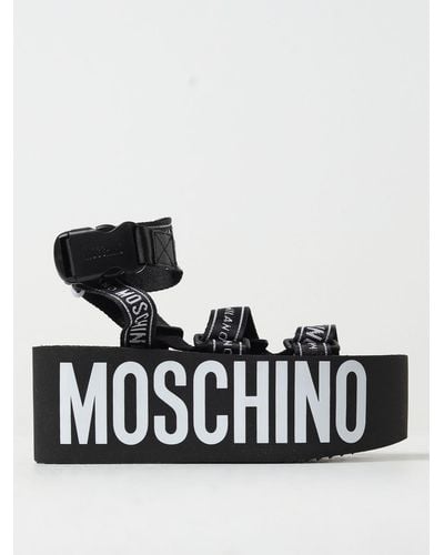 Moschino Wedge Shoes - Black