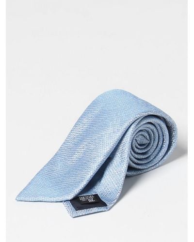 Emporio Armani Cravate - Bleu